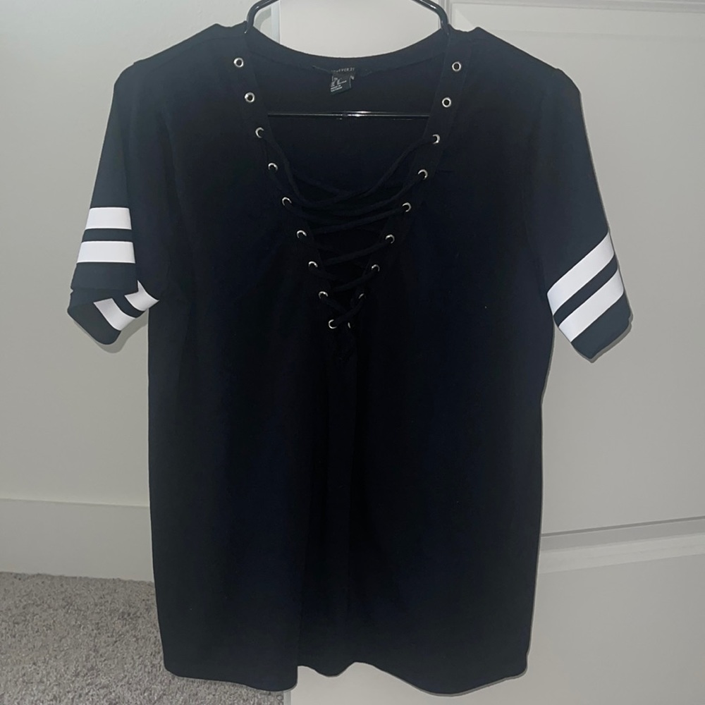 Lace-Up Top